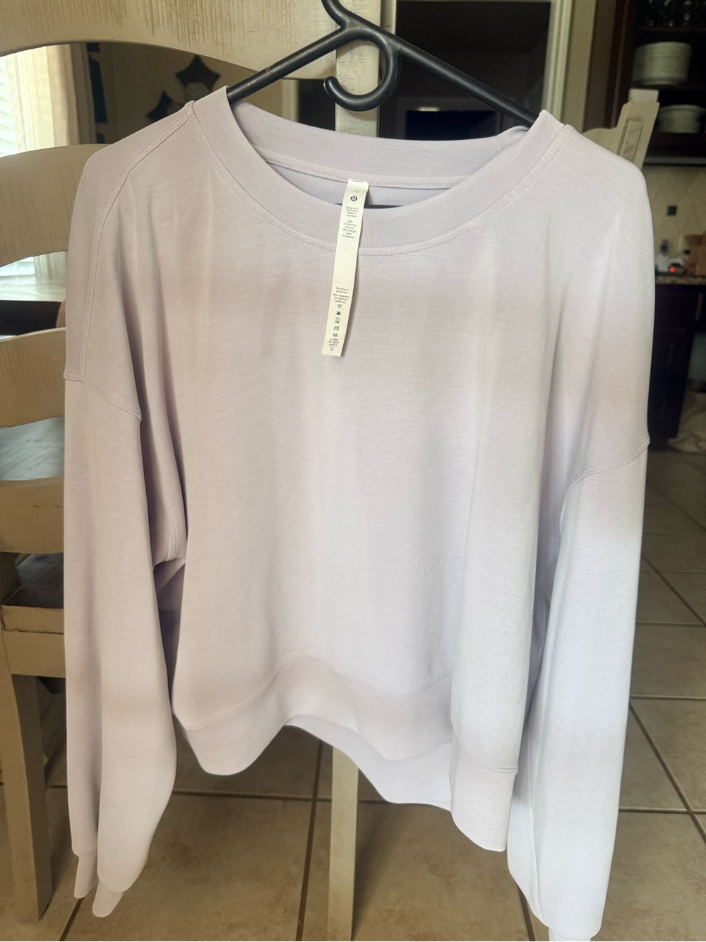Light LavenderWomen's Crewneck Sweatshirt - Unbranded